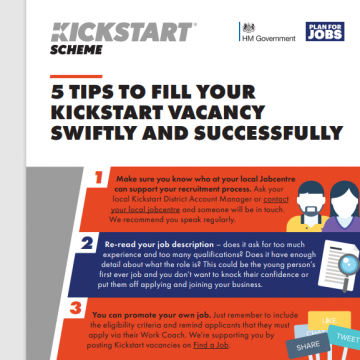 DWP offers Kickstart guidance on filling vacancies